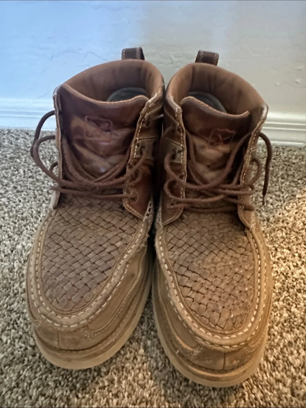 Twisted X woven boots